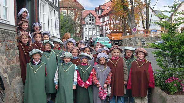 Kinder Stadtführungen durch Alsfeld