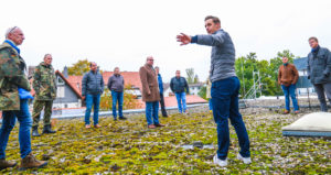 Besichtigungstermin Erlenbad zum Thema Dachsanierung