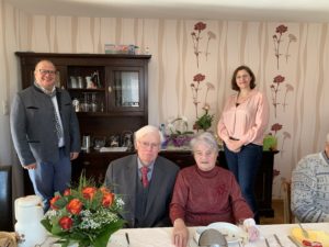 Eiserne Hochzeit Heinrich und Gisela Lippert