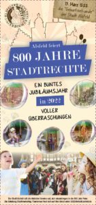 800 Jahre Alsfeld Anzeige