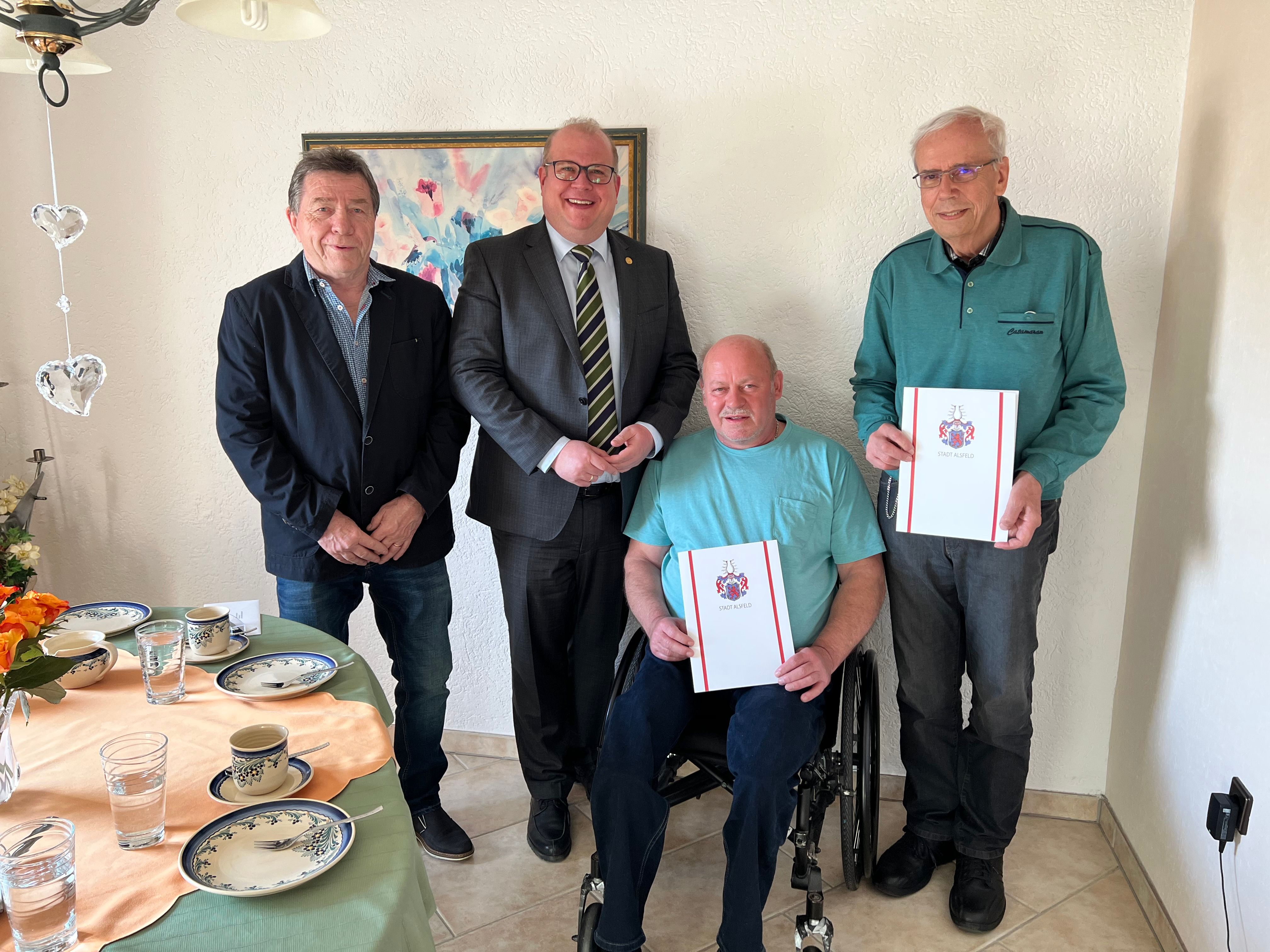 Langjährige Mitglieder des Ortsgerichts geehrt Stadt Alsfeld