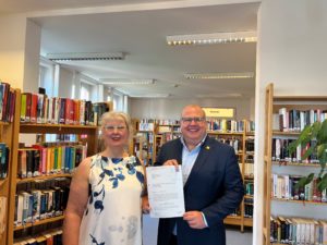 Die Stadtbücherei Alsfeld erhält eine Landeszuwendung in Höhe von 12. 500 Euro.