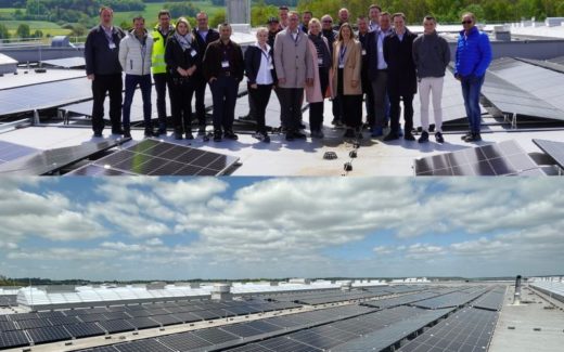 STI-Group setzt mit größter Photovoltaik-Anlage im Vogelsbergkreis ein starkes Zeichen für Nachhaltigkeit