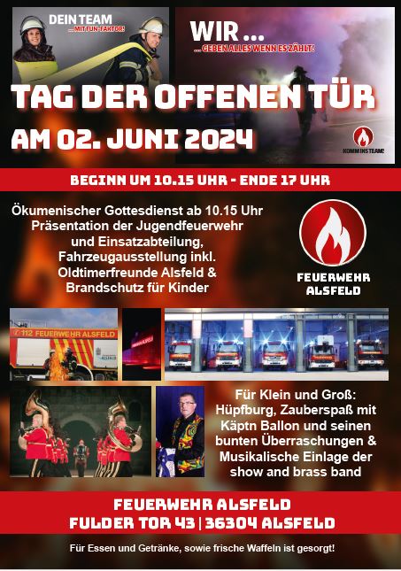 Feuerwehr Alsfeld - Tag der offenen Tür - Stadt Alsfeld
