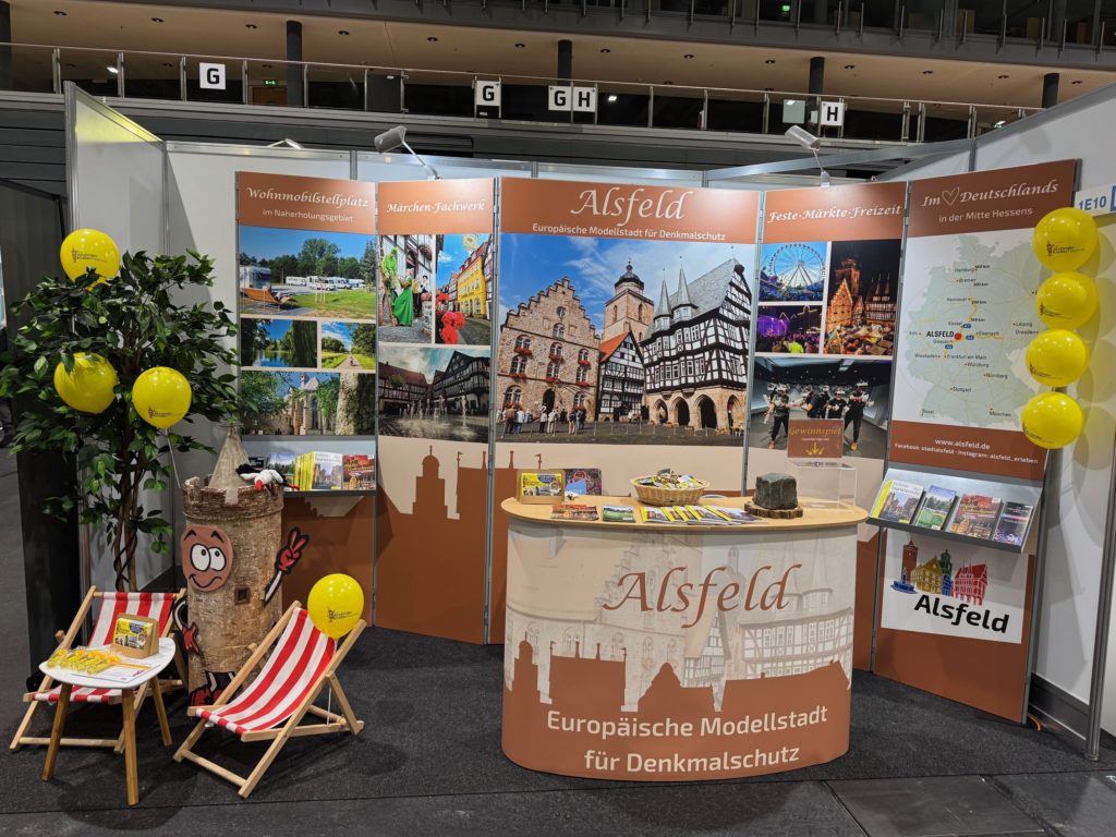 Erfolgreicher Auftritt der Stadt Alsfeld auf der Reisen & Caravan Messe ...